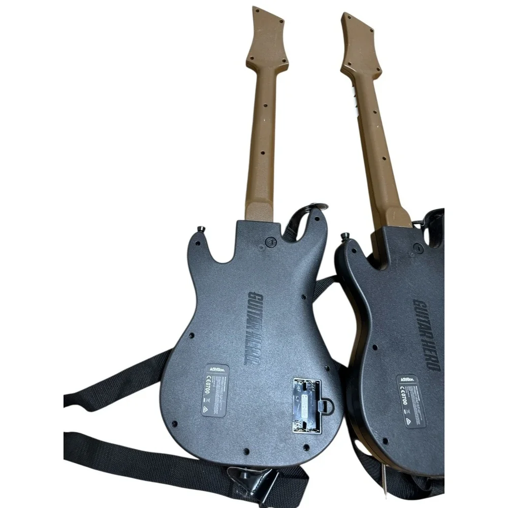 Guitar Hero Gaming Controller Guitars Lot Of 3-‎ Untested